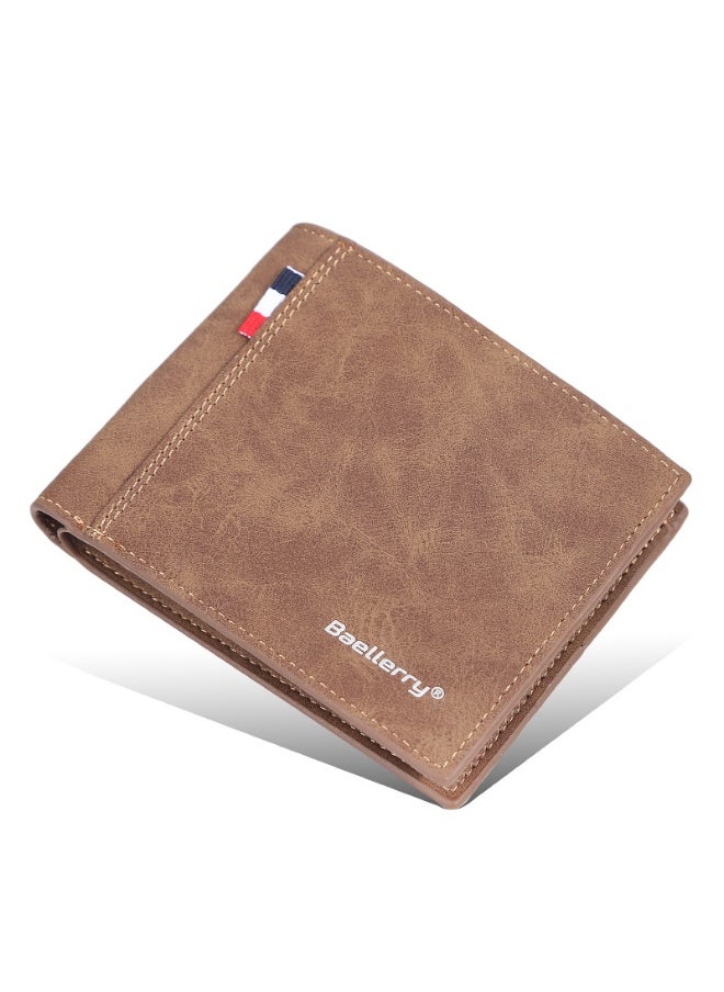 Mark Fairwhale New Leather Large Capacity Wallet 