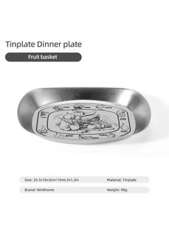 Hanghaijia Kitchen Vegetable Appetizer Snack Fruit Bowl Tray Camping Tableware  - Image 2