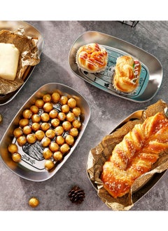 Hanghaijia Kitchen Vegetable Appetizer Snack Fruit Bowl Tray Camping Tableware  - Image 5