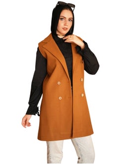 Winter Vest -Camel Colored - Heavy Fabric & Fully Lined (Large 60-70 k) - pzsku/Z230B32678B4EF6565334Z/45/_/1733649538/212db60d-8053-4319-9652-ec815b3e3cbd