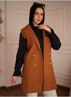 Winter Vest -Camel Colored - Heavy Fabric & Fully Lined (Large 60-70 k) - pzsku/Z230B32678B4EF6565334Z/45/_/1733649588/c6d082f0-9f77-43f6-ab1e-96e476300409