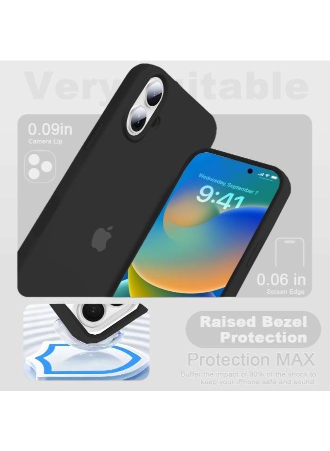 أوللاي آيفون 17 حالة واقية ، مادة السيليكون ، مقاومة للصدمات مع حماية عدسة الكاميرا وتغطية زر التحكم ، غطاء واقي للهاتف المحمول المضاد للصدمة ، متوافق مع إكسسوارات MagSafe - Image 3