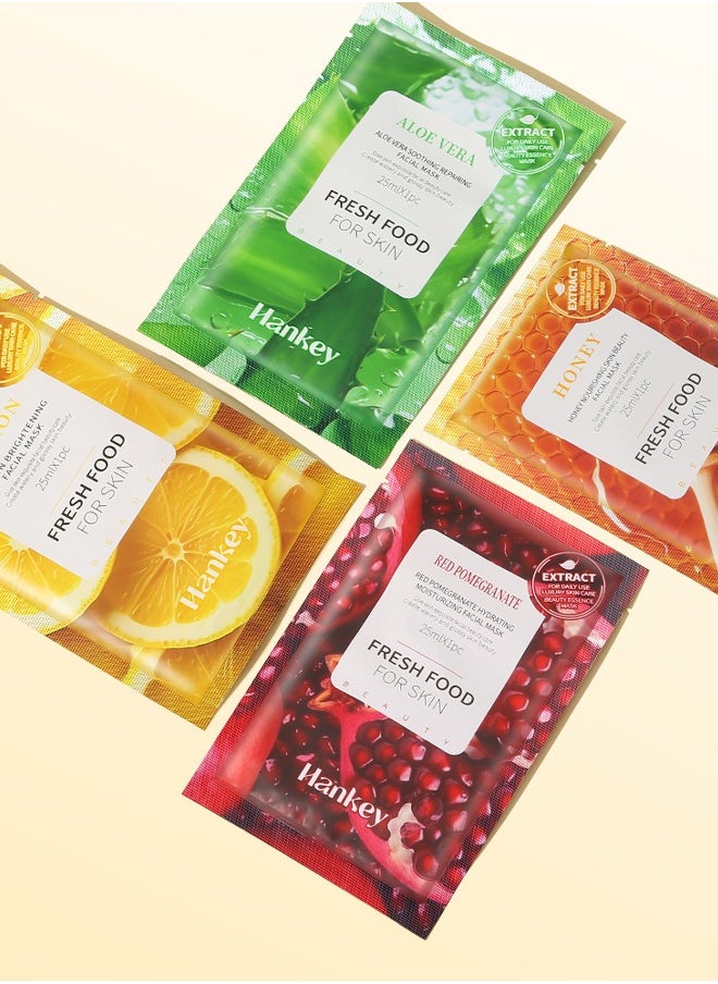 Moisturizing and Nourishing Plant Fruit Mask Moisturizing Deep Hydration and Brightening (Aloe Vera)