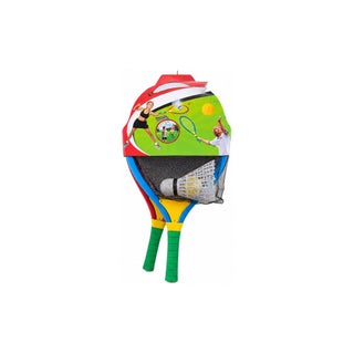 Kids Badminton and Tennis Racket Set with Shuttlecock and Ball, 2 Players Outdoor Sports Toy