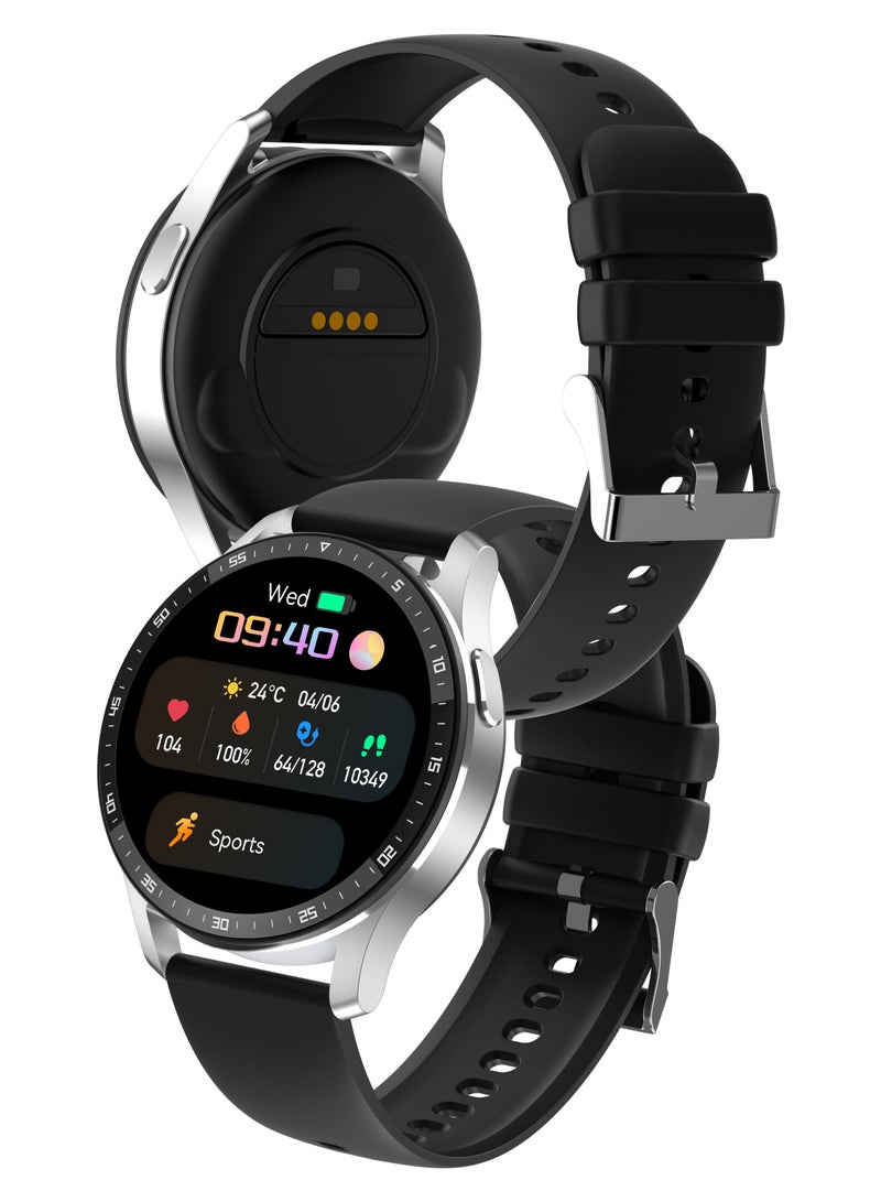 ساعة ذكية X7 TWS اثنان في واحد لاسلكية بلوتوث مزدوجة سماعة رأس للمكالمات الصحية وضغط الدم وموسيقى رياضية مقاومة للماء - Image 3