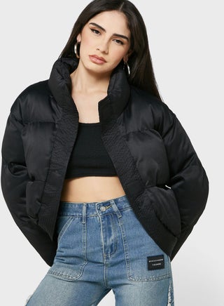 Cropped Padded Jacket