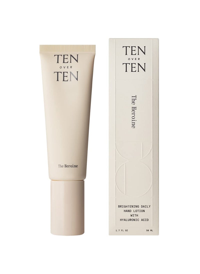 Tenoverten Tenoverten  The Heroine Daily Hand Lotion  Clean Natural NonToxic Nail Care 17 fl oz  50 mL 