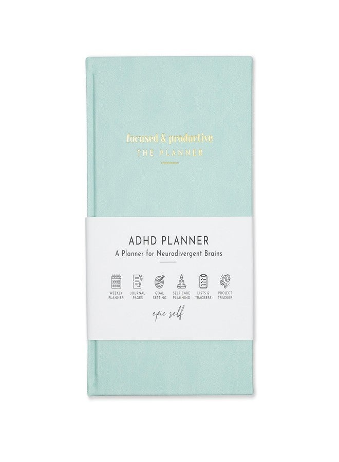 epic self ADHD Planner for Adults: Focus Planner For Productivity - A planner for Neurodivergent Brains - Organization, Goal-Setting, and Time Management - Gift for Men and Women with ADHD - Image 1