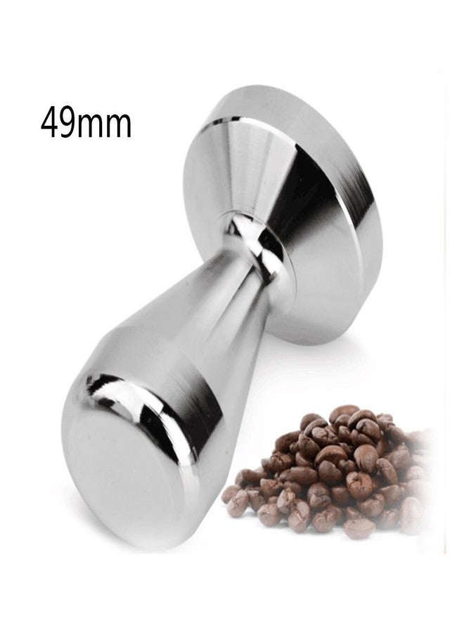 SWETON Stainless Steel Coffee Tamper Barista Espresso Tamper 49mm Base Coffee Bean Press - Image 2