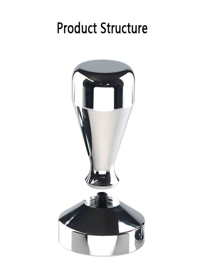 SWETON Stainless Steel Coffee Tamper Barista Espresso Tamper 49mm Base Coffee Bean Press - Image 3