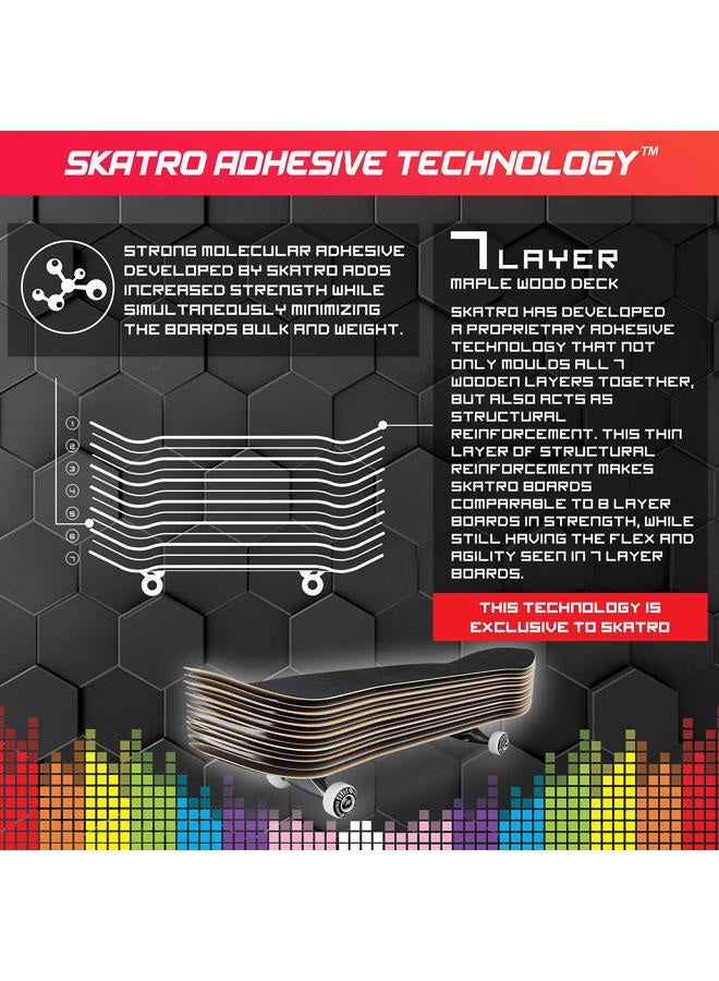 Skatro Pro Skateboard 31" Complete Skateboard. Skate Board Ages: Adults, Boys, Girls, Beginners, and Kids - Image 3