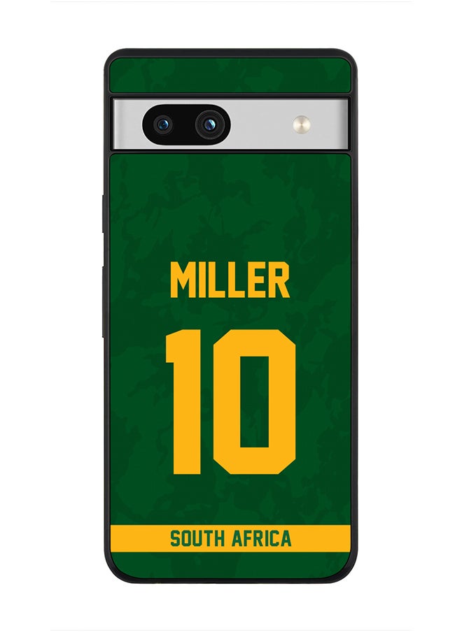 Stylizedd - Cover for Google Pixel 7a 5G Case , Rugged Black Slim fit Flexible Thin Protective Phone Cases - Player Name - AB de Villiers, Jersey Number- 17 - Image 1