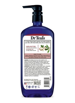 Dr Teal's غسول الجسم بملح إبسوم من دكتور تيلز بزبدة الشيا، 710 مل  - Image 2