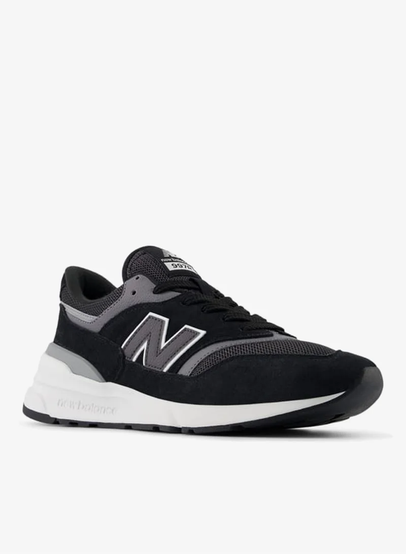 Men's Logo Detail Sports Shoes with Lace-Up Closure - 997R