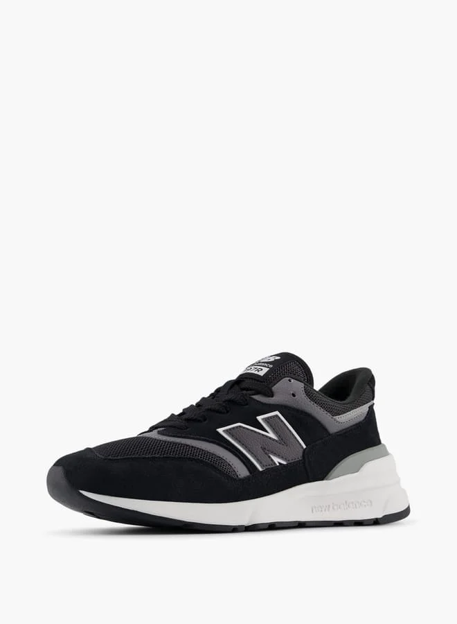نيو بالانس Men's Logo Detail Sports Shoes with Lace-Up Closure - 997R