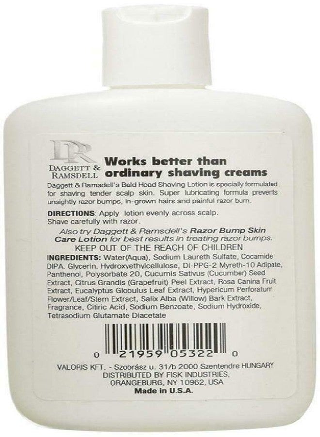 Daggett & Ramsdell Darrells Bald Head Shaving Lotion 4 oz. - Image 3