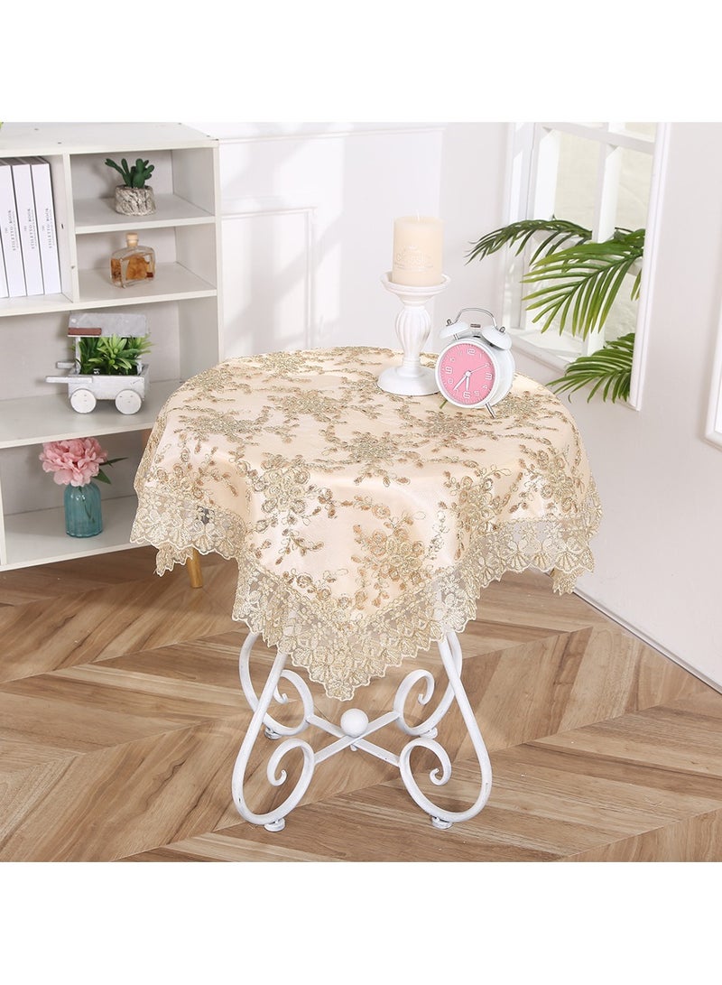 EBMINI New Round Table Lace Tablecloth 