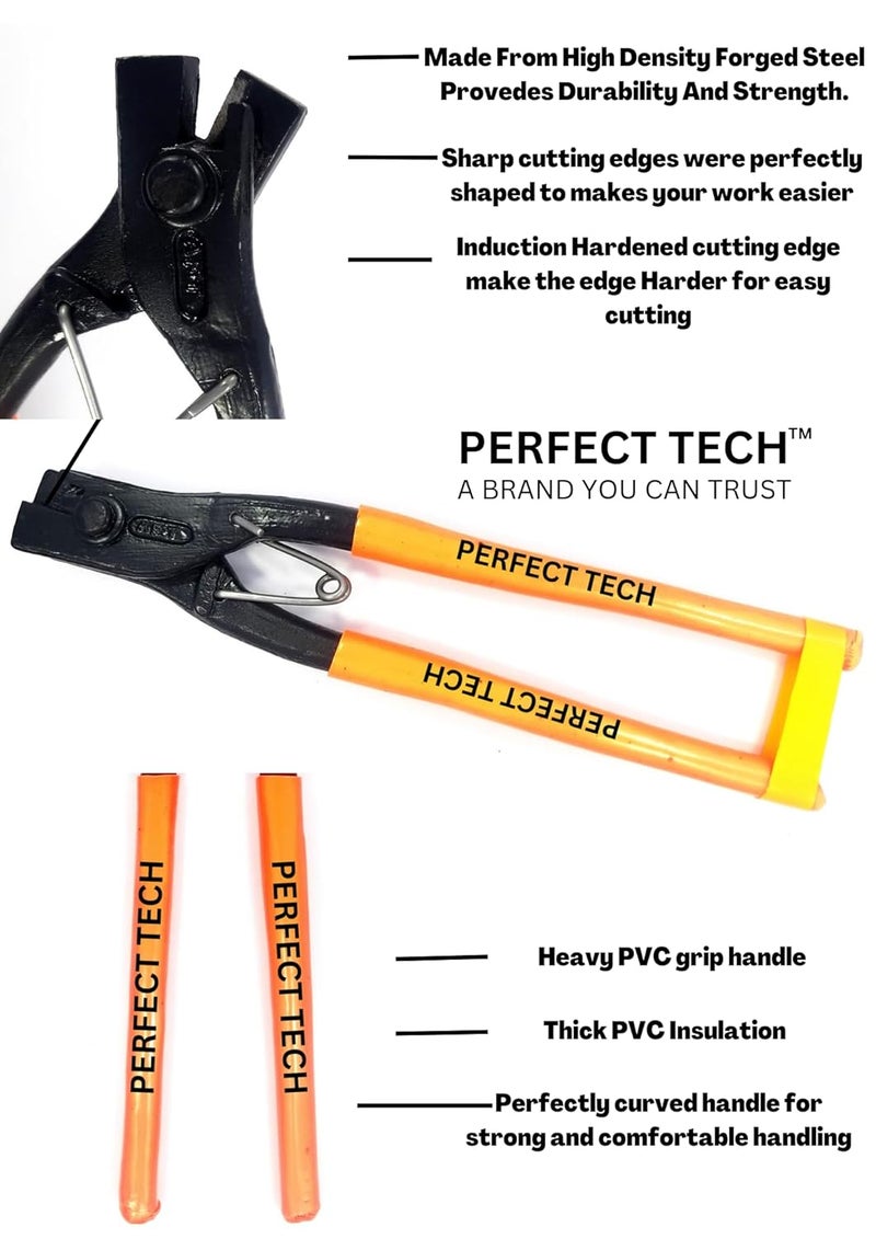 PERFECT TECH Maze Cutter Plier 9 inches/ 230 mm | Cutter Pliers | Hand Tool | Cut Jewelry Making Tool Repair Cutter Handmade Tool - Image 5