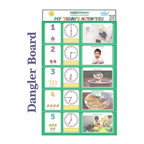 SpeechGears My Tab Today's Learning Theme Activity Board Interactive Visual Daily Routine Chart For Kids Preschoolers Early Learners - Image 2