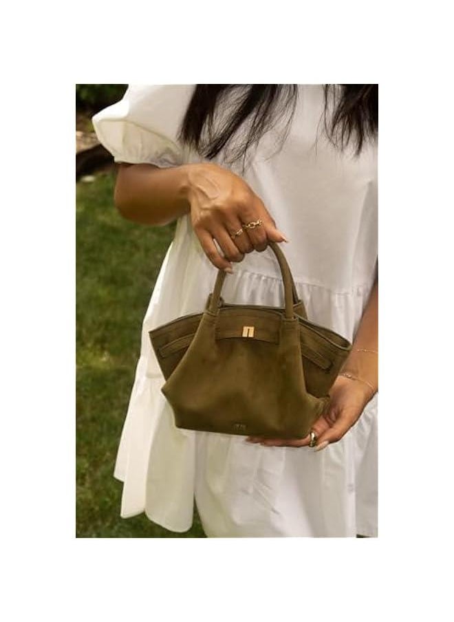 JW PEI Women's Hana Mini Faux Suede Tote Bag  - Image 3