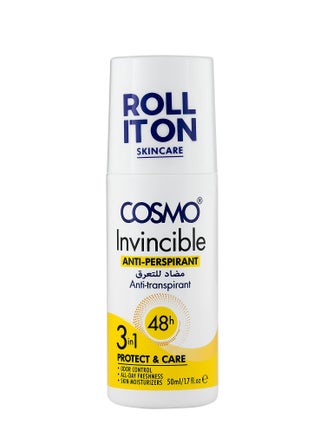 Cosmo Anti-perspirant Roll It on Deo Invincible 50ml - pzsku/Z230C75E8C9891D534ED5Z/45/1743082661/3a507e05-8f1f-4887-a389-63c7d2ebc44f