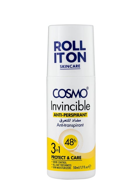 Cosmo Anti-perspirant Roll It on Deo Invincible 50ml