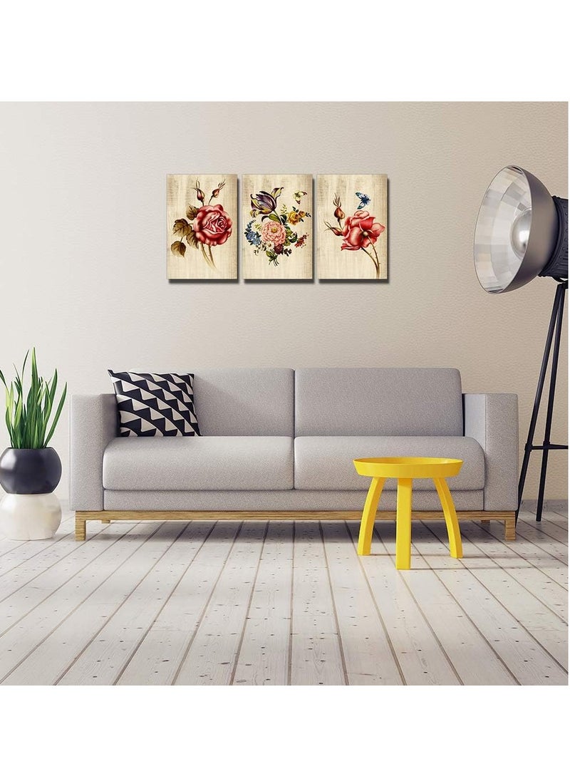 Decorior - Billboard, 3 pieces, 90 cm x 42.5 cm, 30 mm thick, with high-quality digital printing - UV layer to protect against scratches and color protection - Image 1