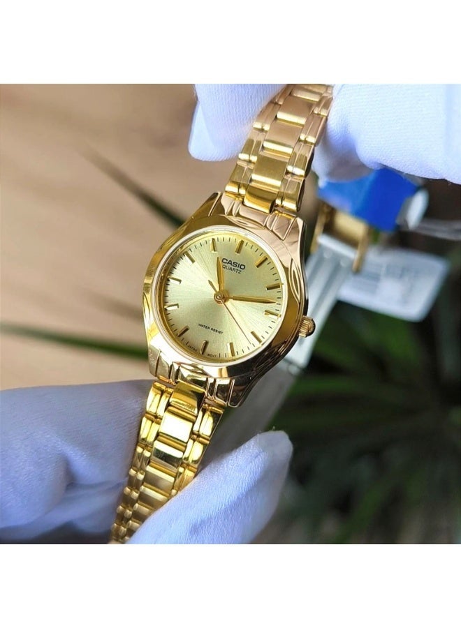 CASIO Women's Stainless Steel Analog Watch LTP-1275G-9ADF - 26 mm - Gold - Image 2