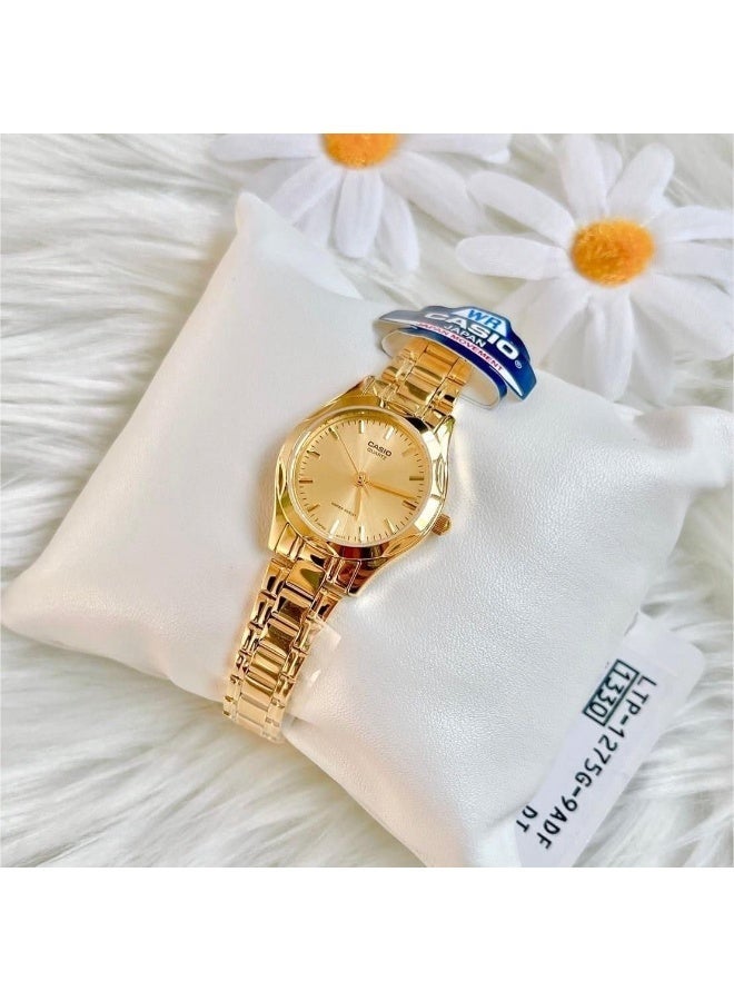 CASIO Women's Stainless Steel Analog Watch LTP-1275G-9ADF - 26 mm - Gold - Image 4