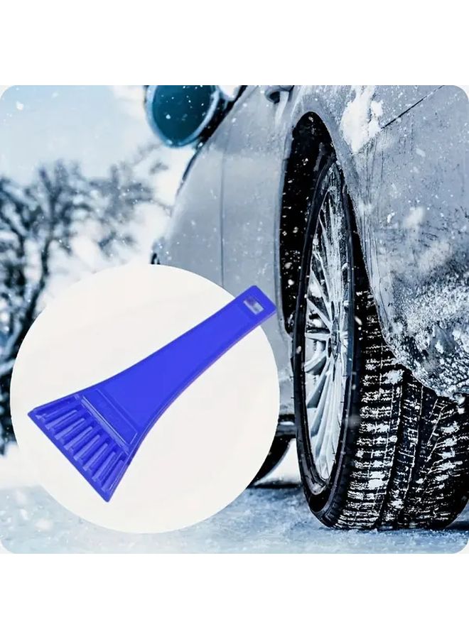 1pc Windshield Scraper Durable Ice Frost Remover Tool With Foam Grip For Car Windows - Image 3