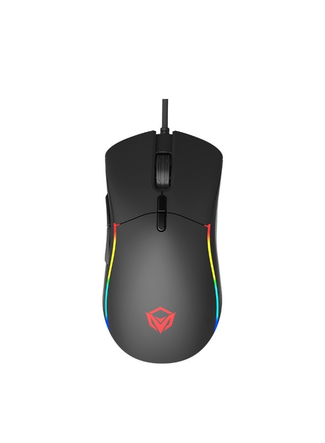 Meetion RGB Wired Gaming Mouse, 12000 DPI, USB – Model MT-GM19P-A - Image 1