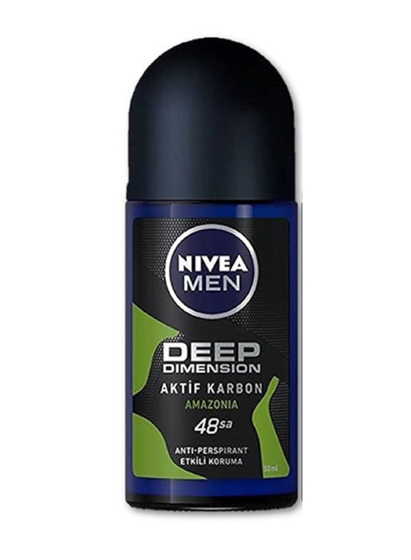 Nivea For Men Deodorant Roll-On Dimension Anti Perspirant 48h