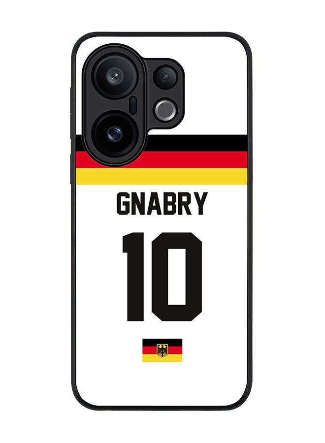 Stylizedd For vivo X200 FE / S30 Pro mini Case,Slim fit Camera Protection, Shockproof Thin Phone cover  - Football - Germany,  Gnabry