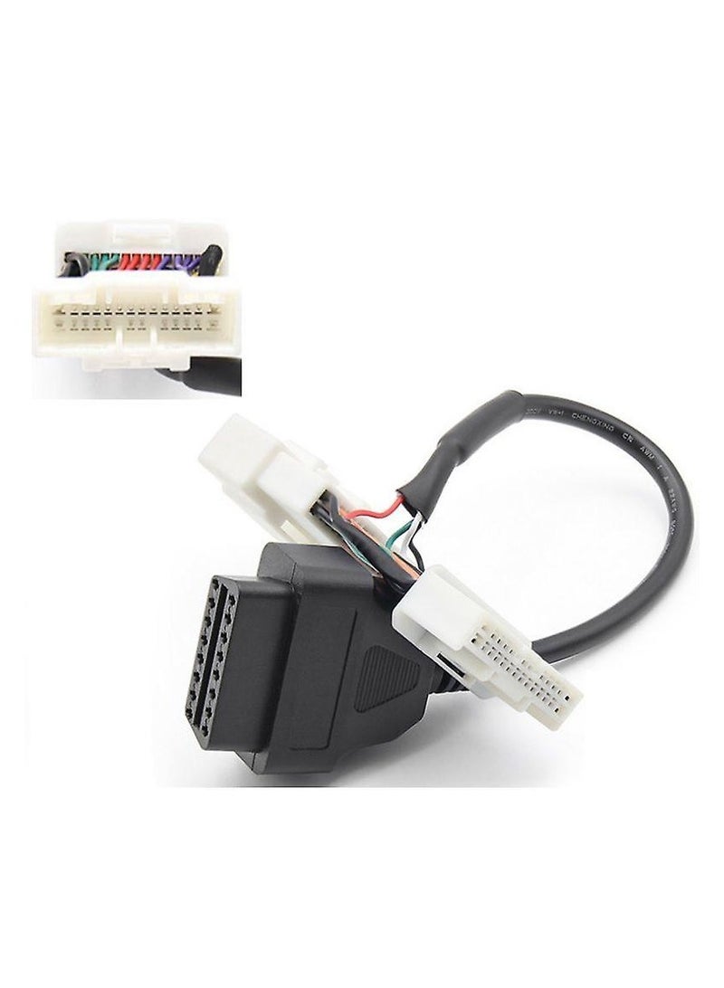 Generic 26Pin Adapter For Tesla 2019 Plue Model 3/Y OBD2 Diagnostic Harness Scanner Splitter Cable  - Image 3