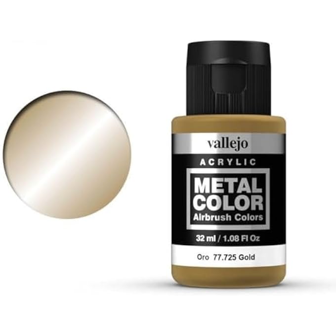 Vallejo ACRYLICOS VJ77725 32 ML METAL COLOR - GOLD - Image 3