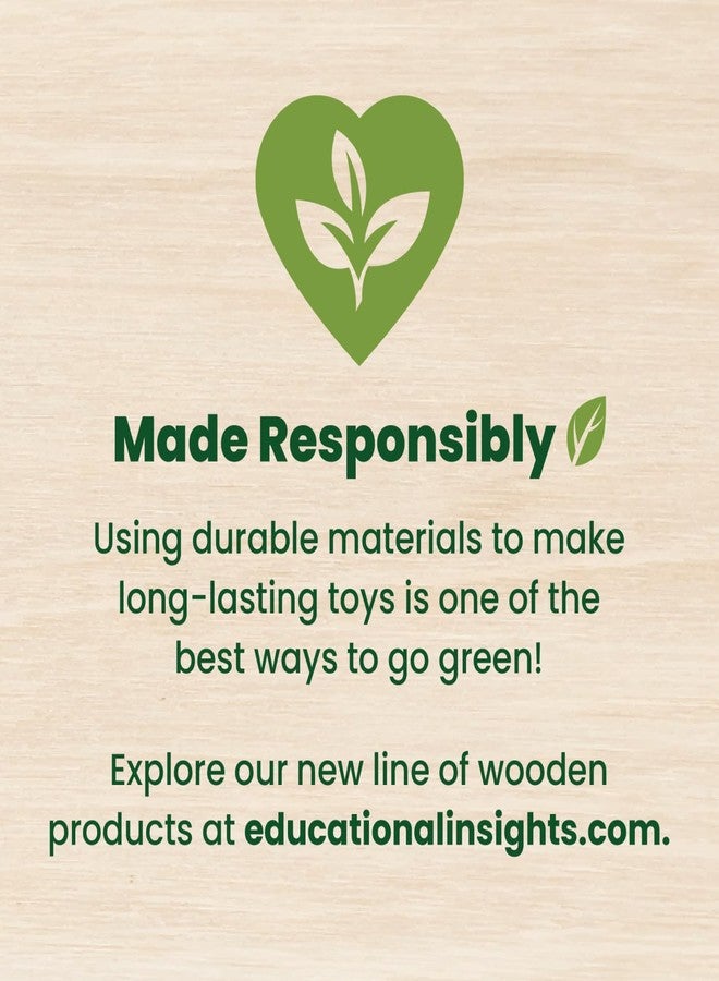 Educational Insights Easy Tweezies Small Group Set - Fine Motor Toys for Kids, Sensory Bin Tools, Preschool Classroom Must Haves & Therapy Toys, Wooden Tweezer Activity Kit for Toddlers Ages 3+ - Image 5