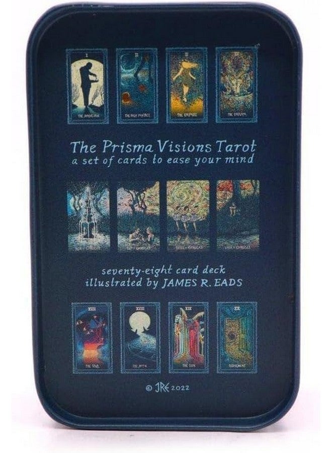 Volcano Little Prisma Visions Tarot Decks with General Instructions Book | Traditional Standard Tarot Deck Cards for Adults Beginners (Little Prisma Visions Tarot Cards) - Image 2