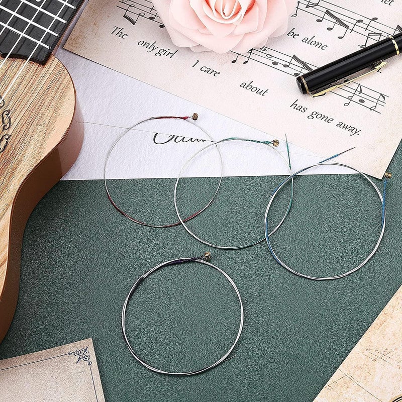 PERLMAN universal Violin Fiddle String Full Set (E-A-D-G) Steel Core Nickel-silver Wound Violin String (Set of 4) (1/2) - Image 3