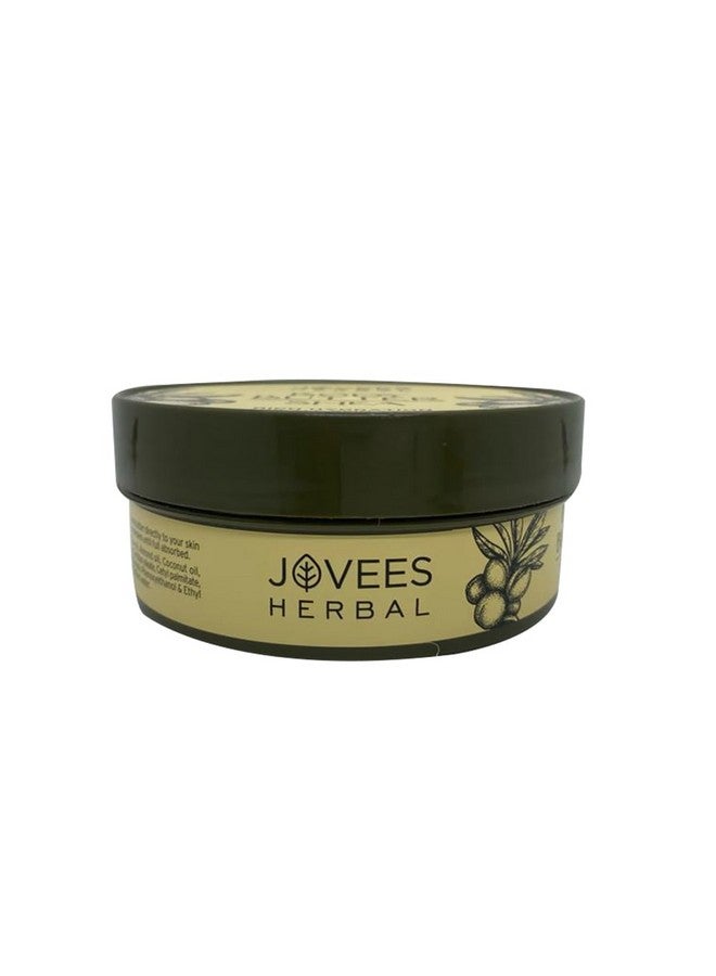 Jovees Herbal Shea Body Butter with Mango Butter, Olive Oil for Dry & Rough Skin | Reduces Stretch Marks 72Hrs Moisturization |Deep Nourishment For All Skin Types 200G - Image 1