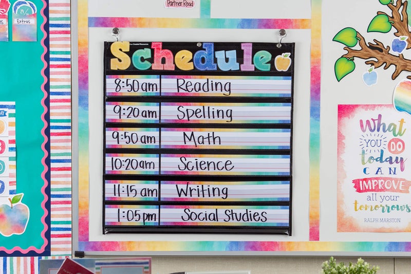 Teacher Created Resources Black 7 Pocket Chart (20740) - Image 3