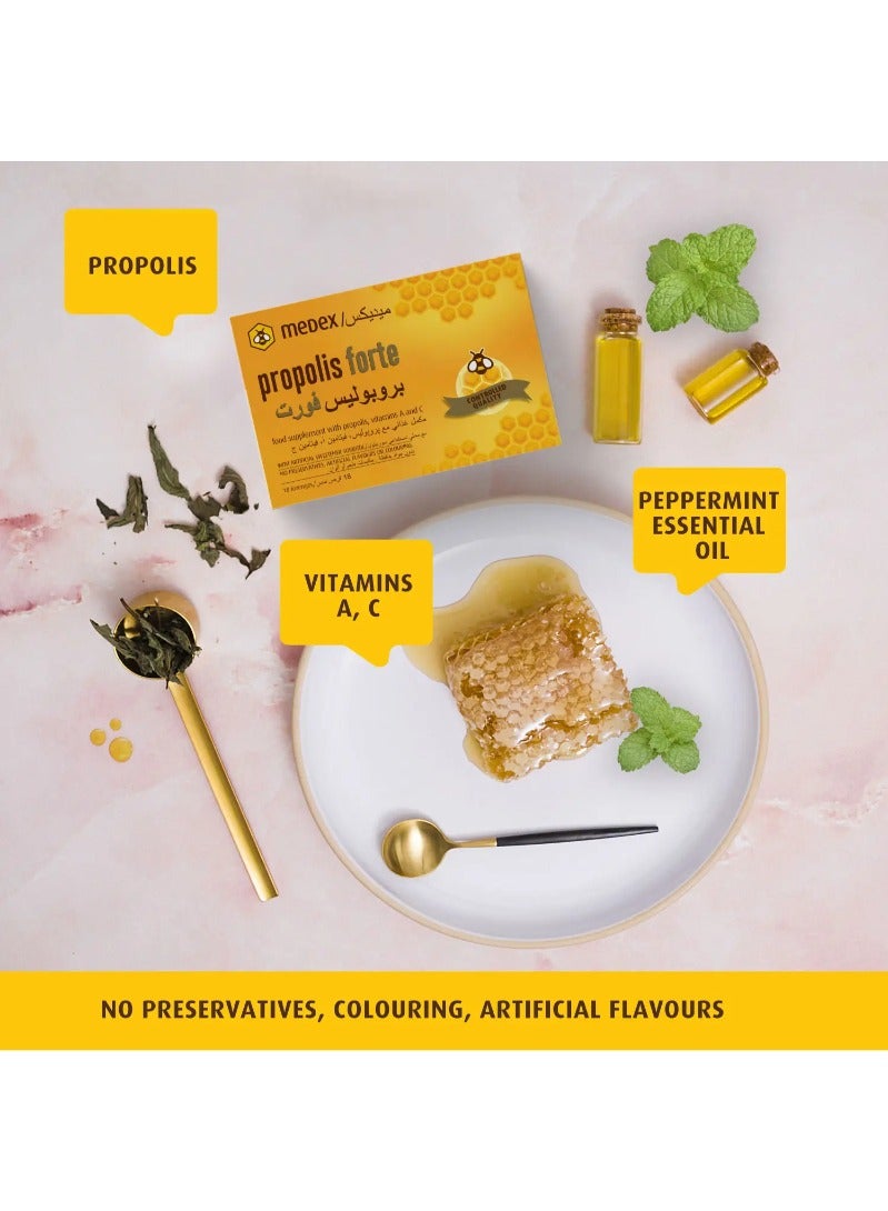 Medex Propolis Forte 18 Lozenges