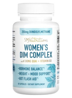 SMNutrition Women's DIM Complex 250 mg 60 Capsules 