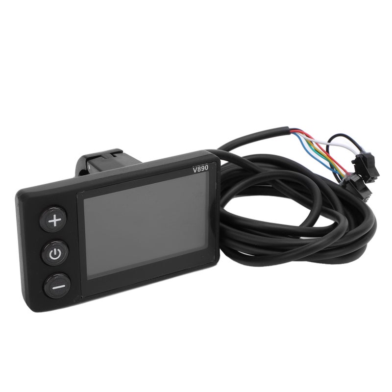 Electric Bike LCD Display 5P and 2P Universal Fit 24V 36V 48V 60V LCD Display Meter V890 Color Screen - Image 2