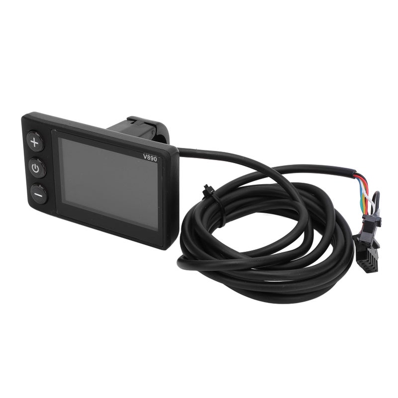 Electric Bike LCD Display 5P and 2P Universal Fit 24V 36V 48V 60V LCD Display Meter V890 Color Screen - Image 3