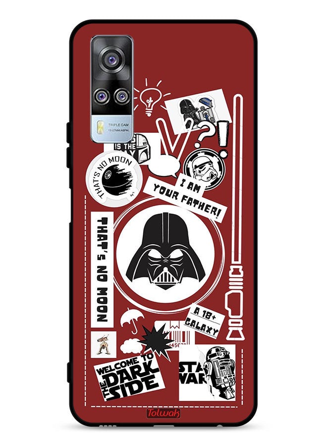 Tolwak vivo Y53s 4G Protective Case Cover Welcome To The Dark Side Sticker - Image 1