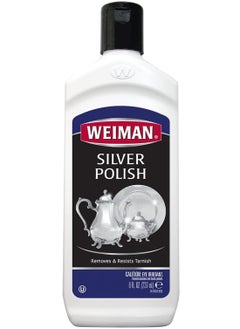 Weiman Weiman Silver Polish and Cleaner 237ml - Clean Shine and Polish Safe Protective Prevent Tarnish  - Image 1