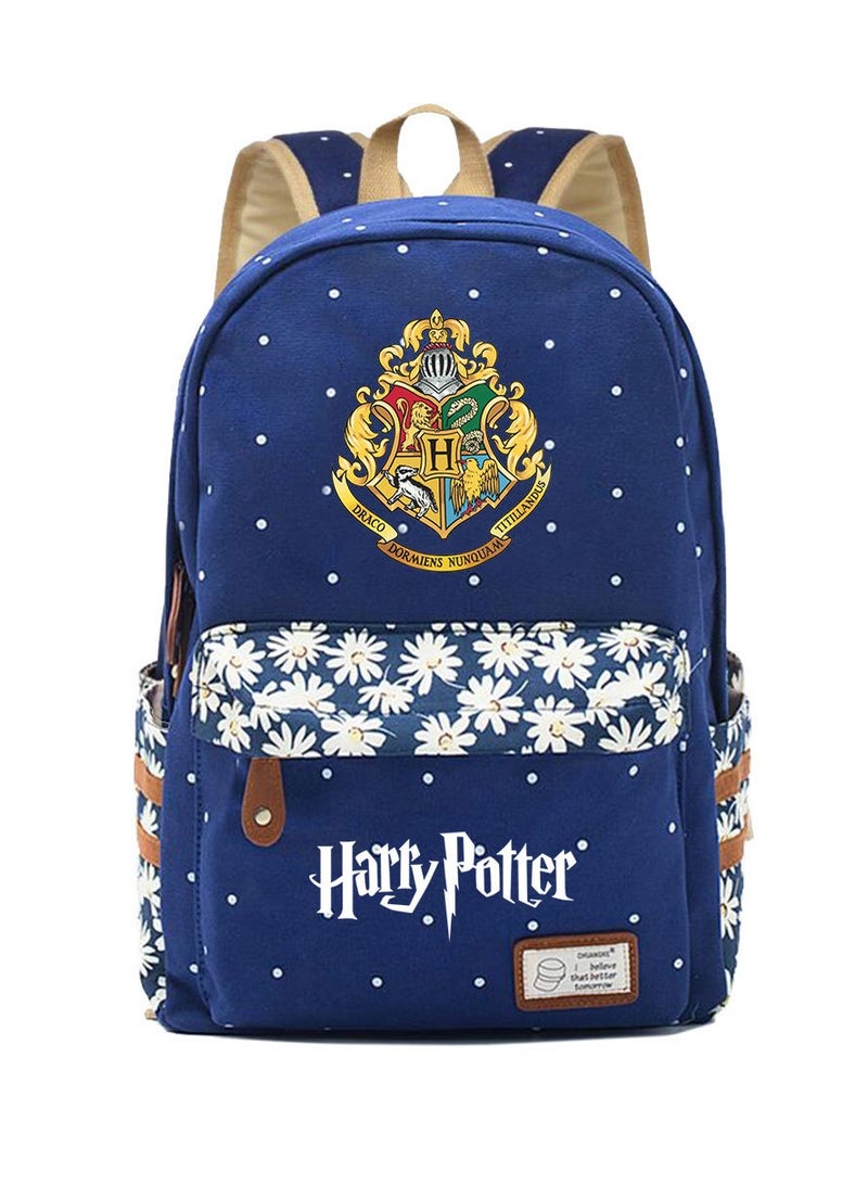 Harry Potter Student schoolbag canvas girls backpack