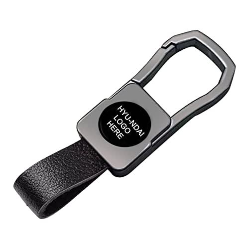 Greenworld Scratch proof Fob Key Heavy Duty Keychain Compatible With Hyun-dai Creata/Verna/Venue/I10/I20/And all Hyuan-dai Model Car (CHROME SILVER) - Image 4