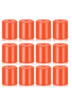 KASTWAVE 3D Printer Heat Bed Leveling Parts,12Pcs  Printer Hot Bed Mounts Column Stable Tool, Printer Parts Heat Buffer Silicone Heat Bed Parts Compatible with CR-10 Ender 3 Bottom Connect (Brown, 0.7 Inches)  - Image 1