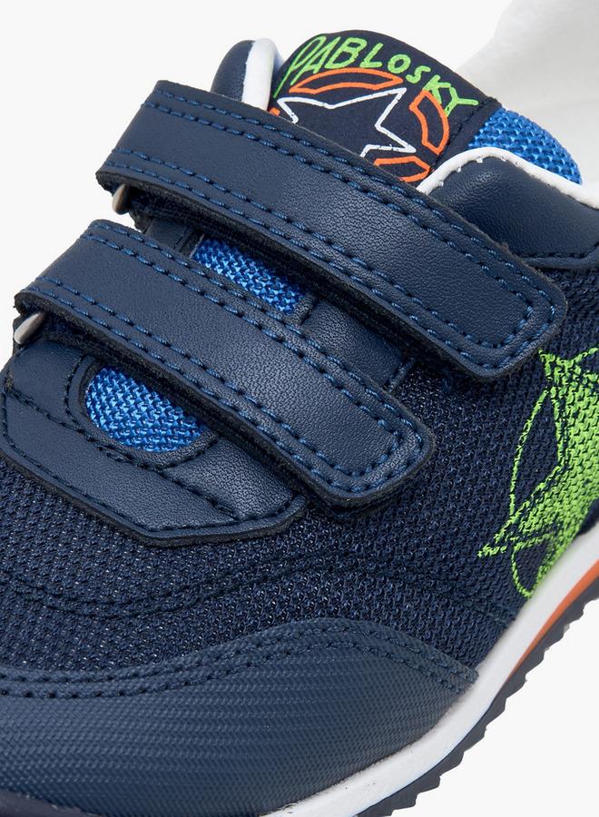 Pablosky Sports Shoes With Hook & Loop Closure, Printed - Image 4